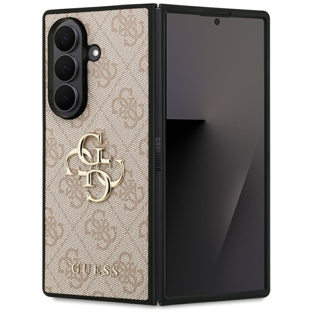 Hülle für Samsung Galaxy Z Fold7 F966, Guess, 4G Big Logo, Rosa
