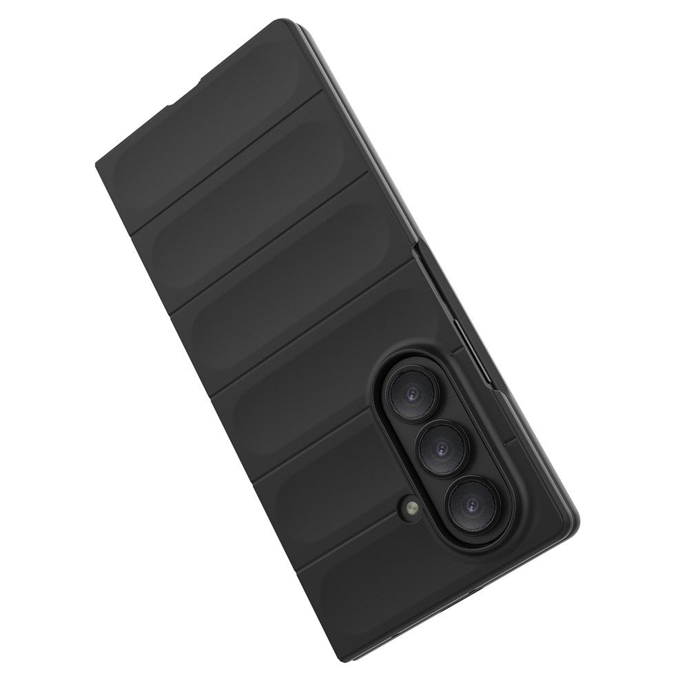 Hoes voor Samsung Galaxy Z Fold7 F966, Techsuit, Magic Shield, Blauw