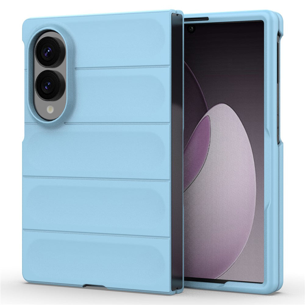 Hoes voor Samsung Galaxy Z Fold8 F971, Techsuit, Magic Shield, Blauw