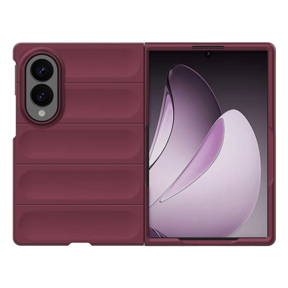 Coque pour Samsung Galaxy Z Fold8 F971, Techsuit, Magic Shield, Bordeaux