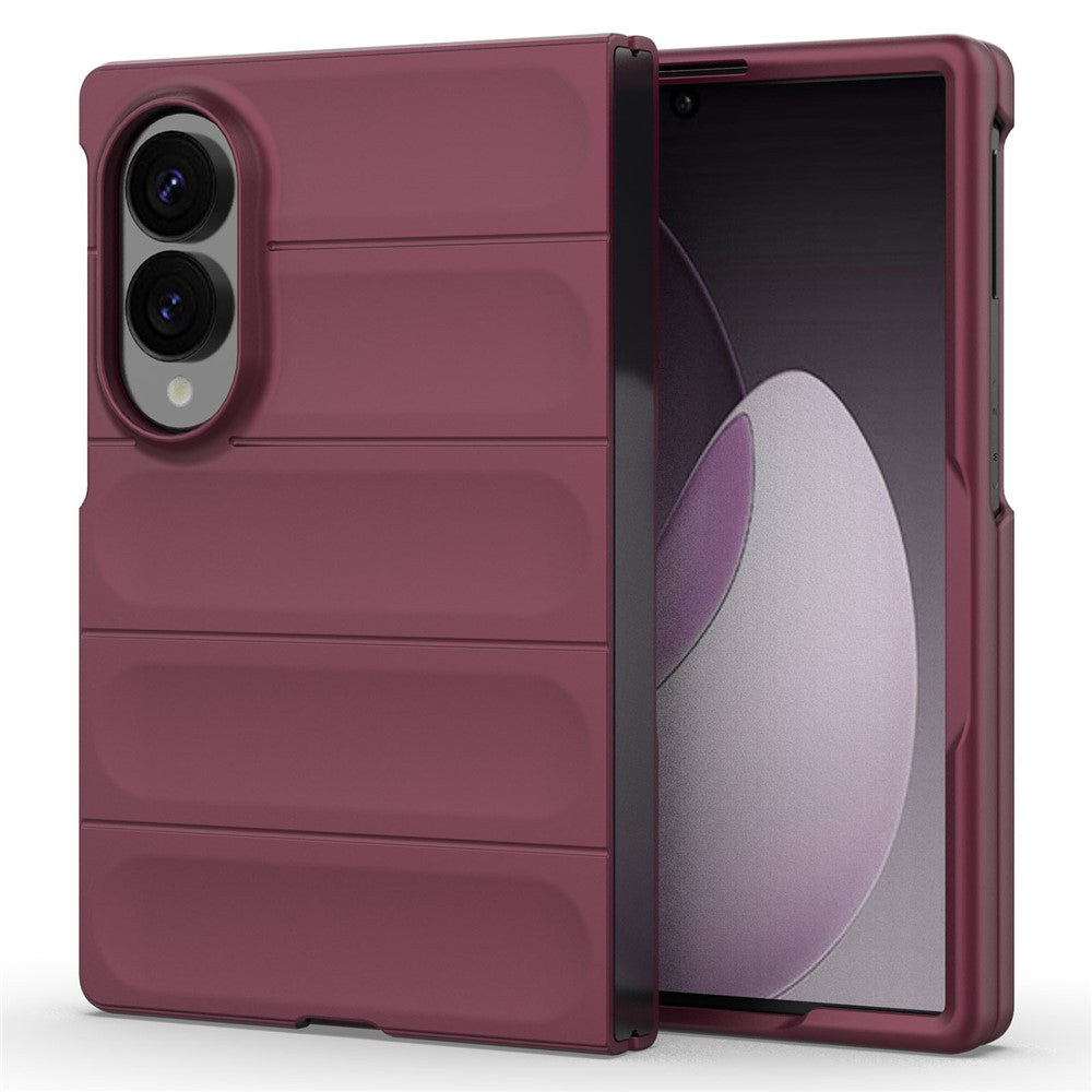 Coque pour Samsung Galaxy Z Fold8 F971, Techsuit, Magic Shield, Bordeaux