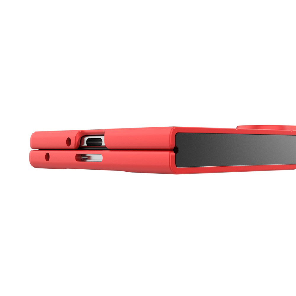 Hoes voor Samsung Galaxy Z Fold8 Ultra F976, Techsuit, Magic Shield, Rood