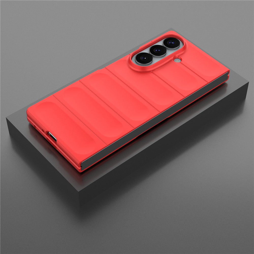 Hoes voor Samsung Galaxy Z Fold8 Ultra F976, Techsuit, Magic Shield, Rood
