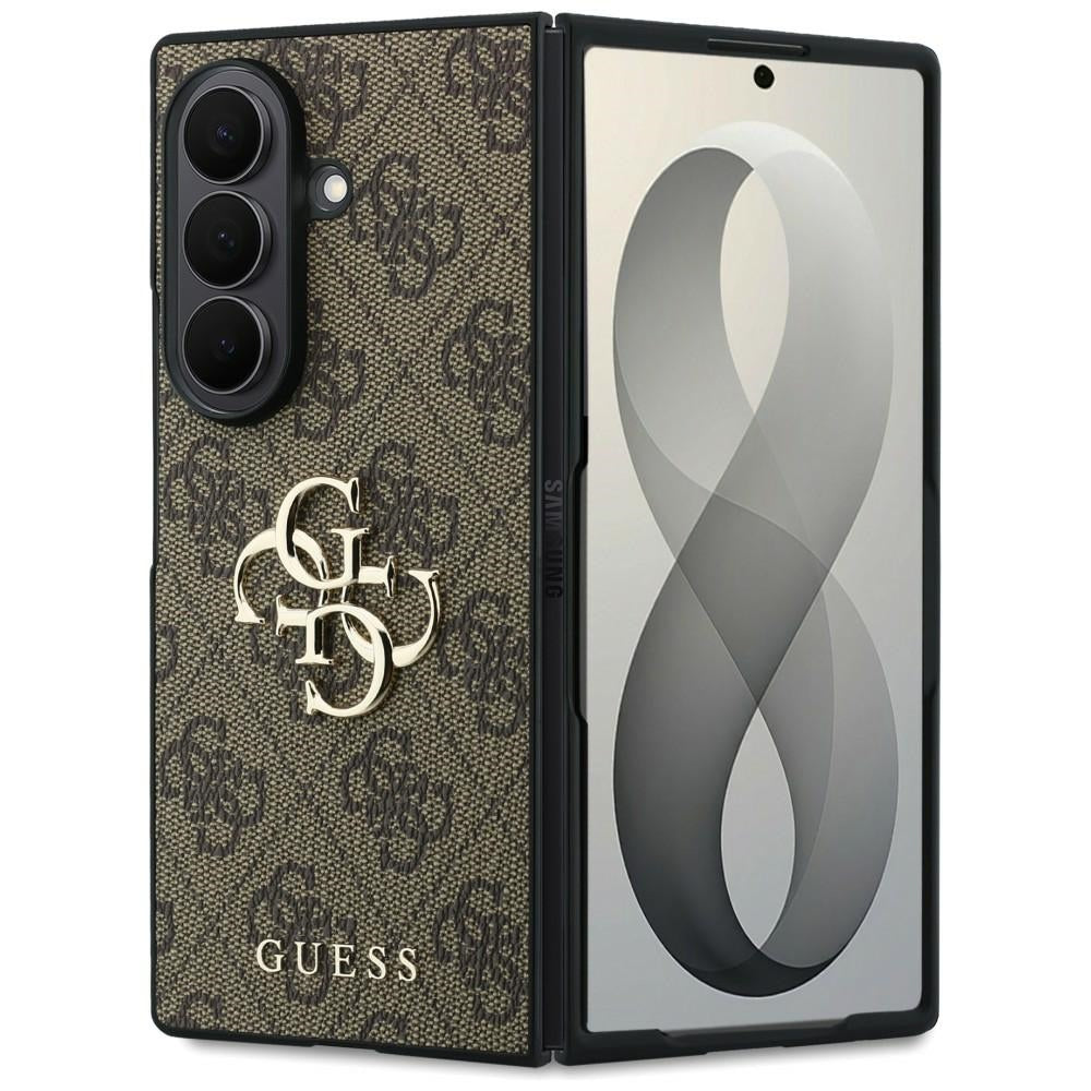 Hoes voor Samsung Galaxy Z Fold8 Ultra F976, Guess, 4G Big Logo, Bruin