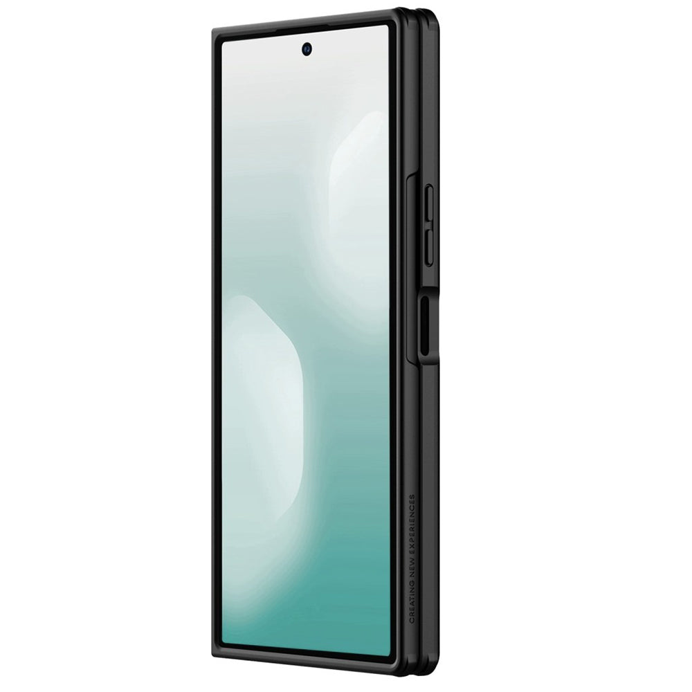 Hoes voor Samsung Galaxy Z Fold8 Ultra F976, Nillkin, Flex Pure met S-Pen houder, Zwart
