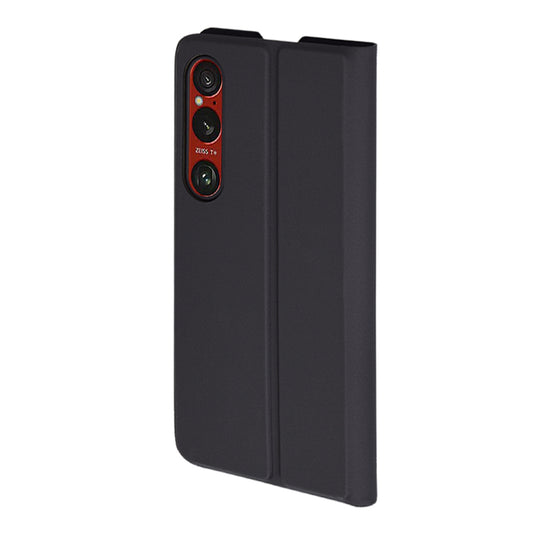 Coque pour Sony Xperia 1 VI, Techsuit, Magskin Book, Noire