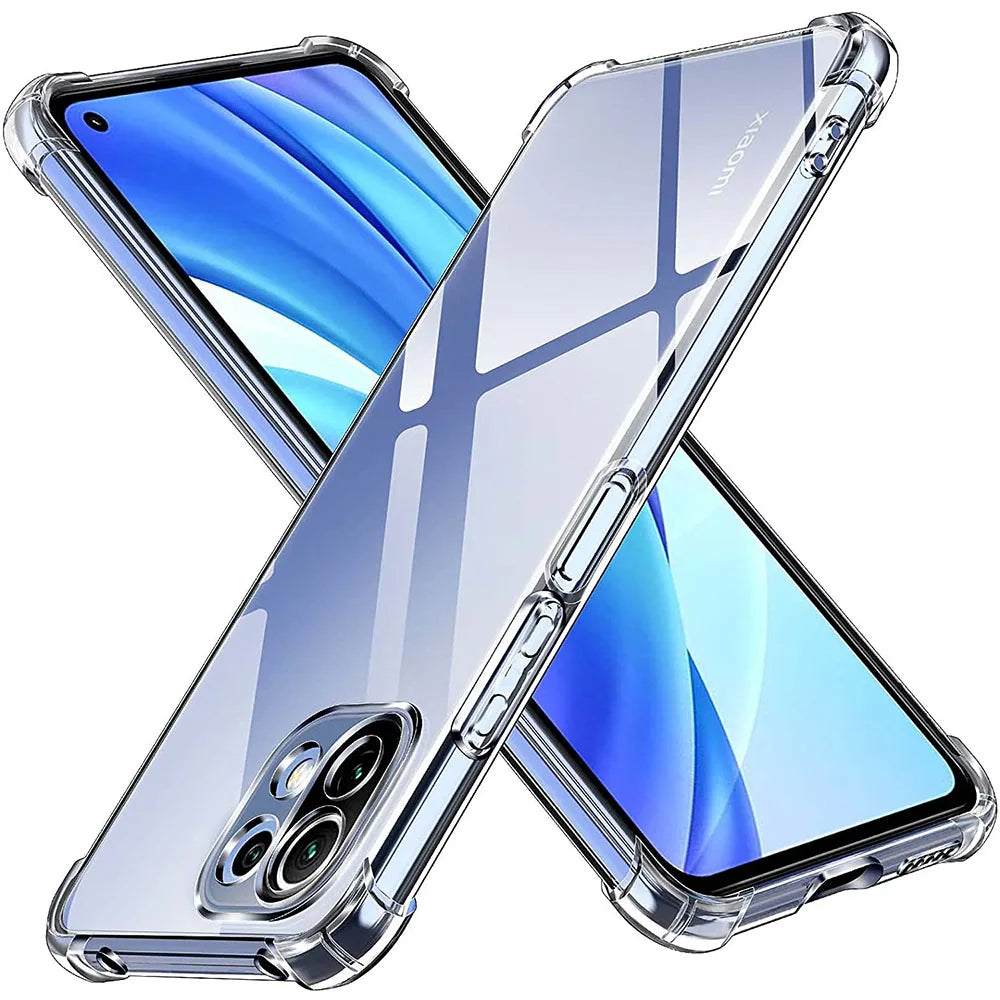 Coque pour Xiaomi 11 Lite 5G NE / Mi 11 Lite 5G / 11 Lite, Techsuit, Antichoc Claire, Transparente