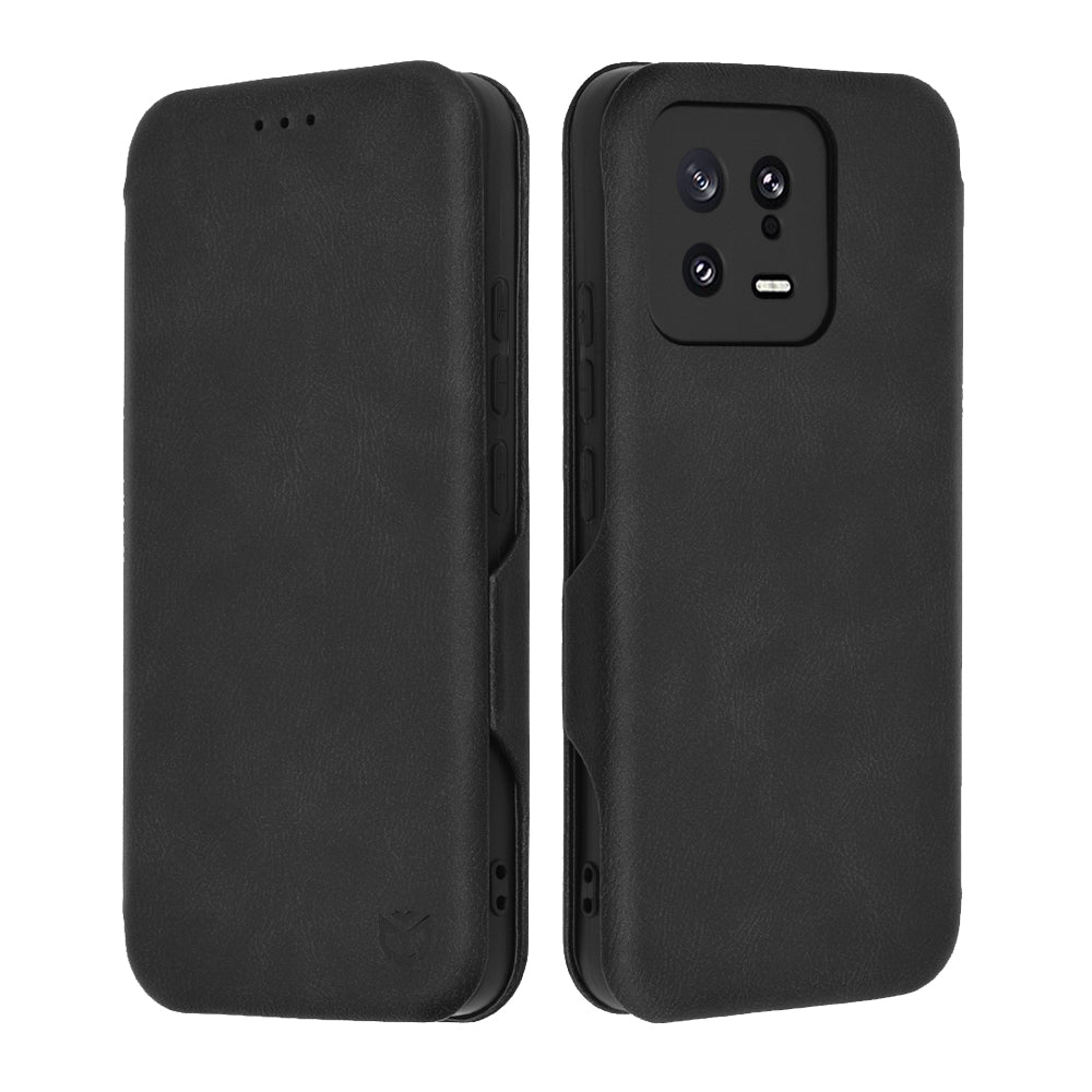 Coque pour Xiaomi 13, Techsuit, Safe Wallet Plus, Noire