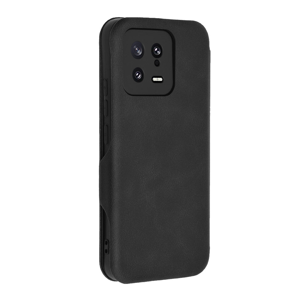 Coque pour Xiaomi 13, Techsuit, Safe Wallet Plus, Noire