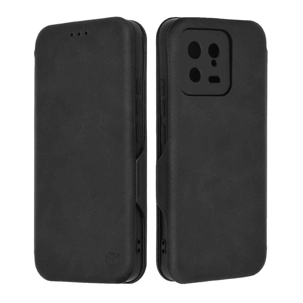 Coque pour Xiaomi 13, Techsuit, Safe Wallet Plus, Noire