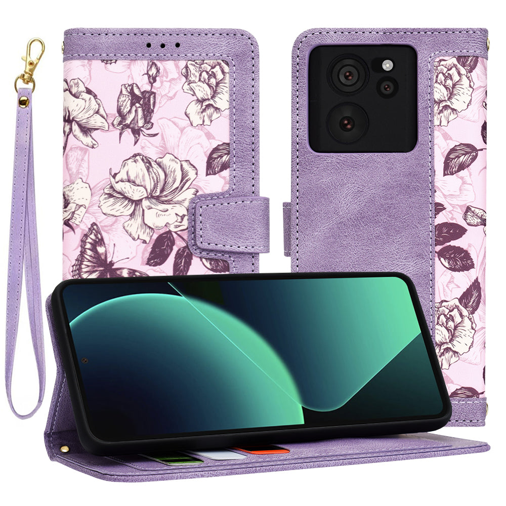 Coque pour Xiaomi 13T Pro / 13T, Techsuit, FlipCraft, Violet