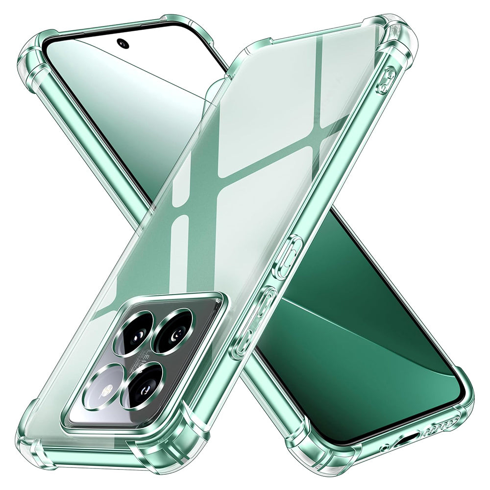 Étui pour Xiaomi 14 Pro, Techsuit, Shockproof Clear, Transparent