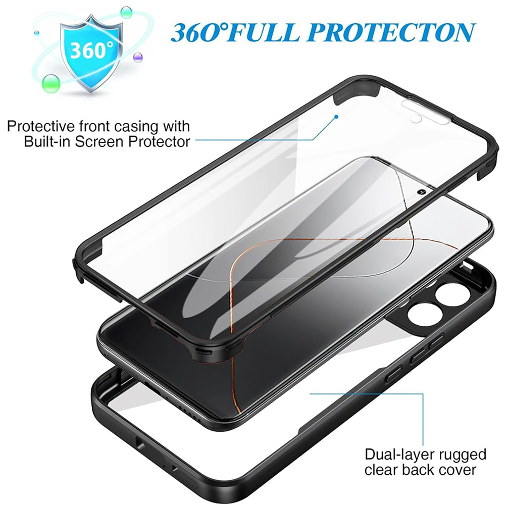 Coque pour Xiaomi 14, Techsuit, ColorVerse 360, Rose