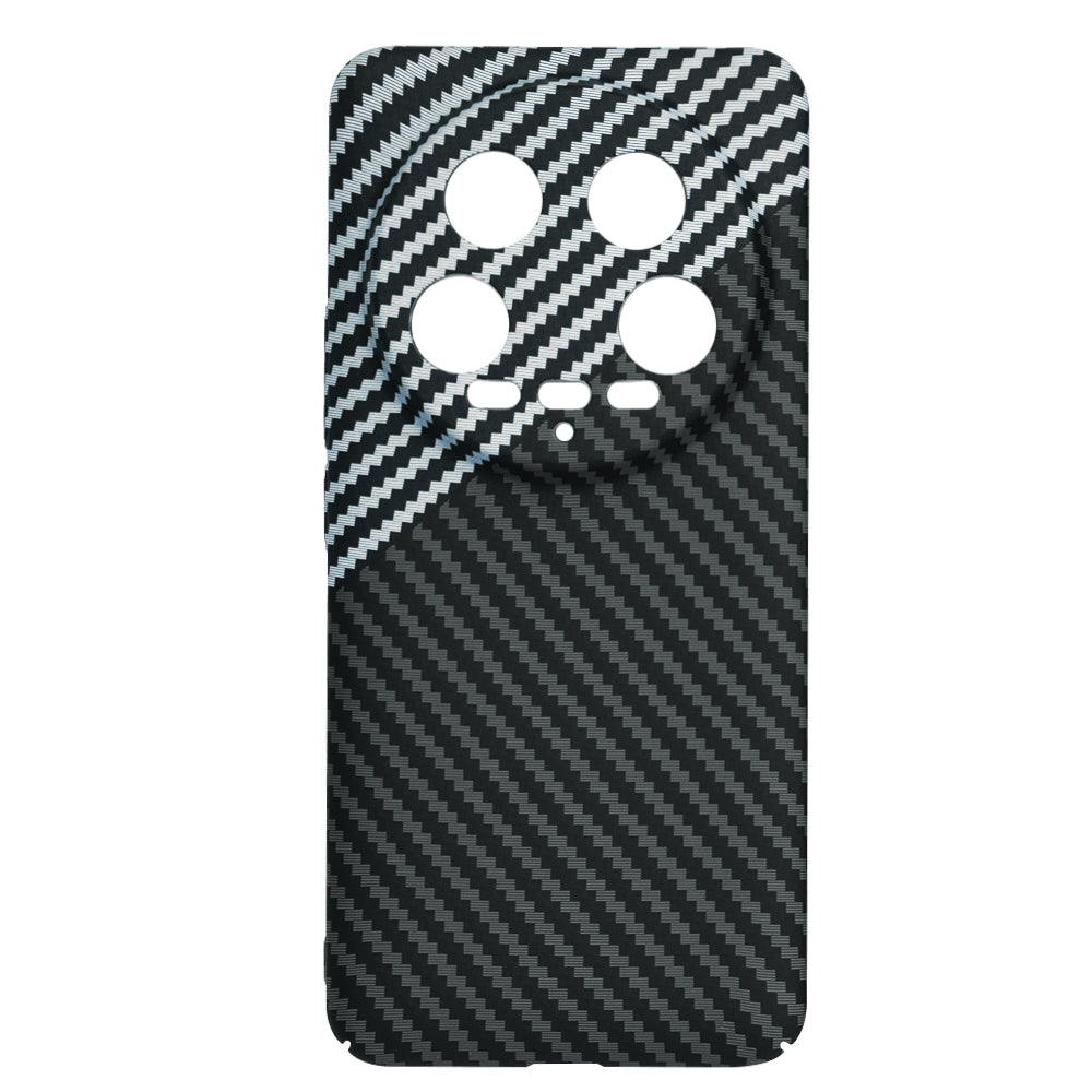 Coque pour Xiaomi 14 Ultra, Techsuit, Carbonite FiberShell, Noir Gris