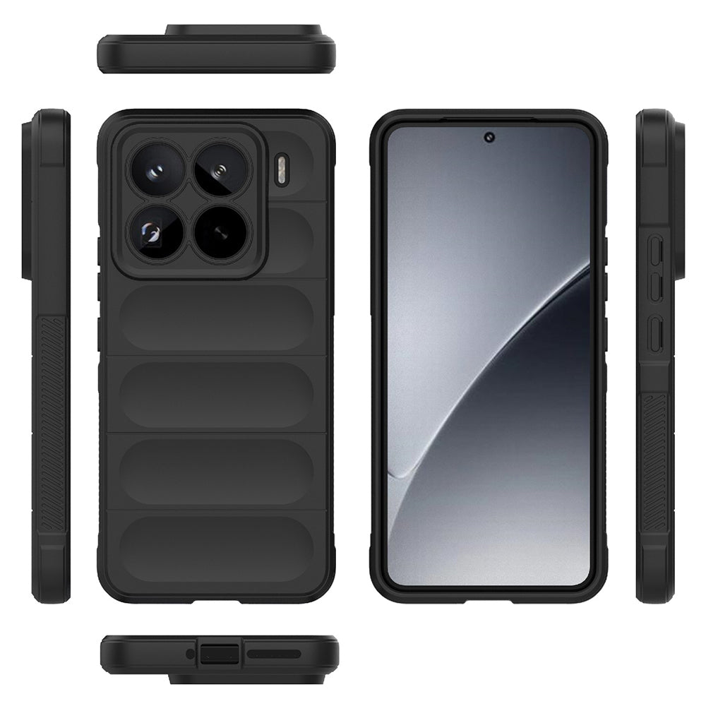 Coque pour Xiaomi 15 Pro, Techsuit, Magic Shield, Bordeaux