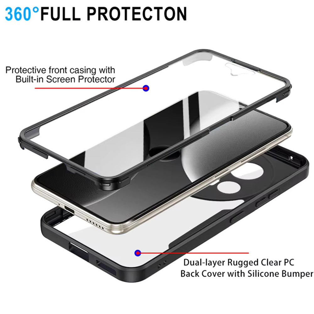 Coque pour Xiaomi 15 Ultra, Techsuit, ColorVerse 360, Noire