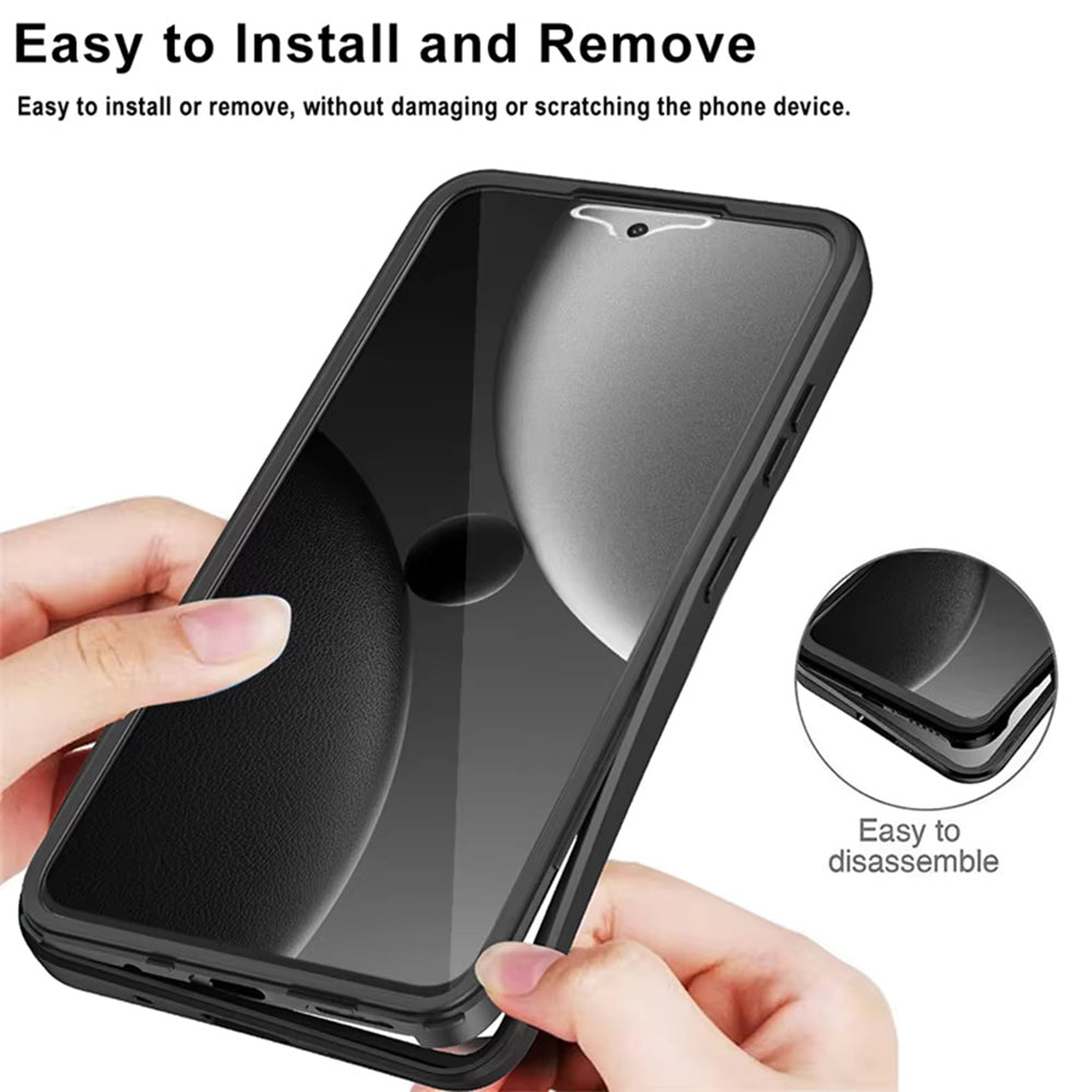 Coque pour Xiaomi 15 Ultra, Techsuit, ColorVerse 360, Noire