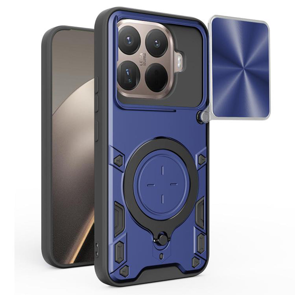 Hoes voor Xiaomi 15T Pro, Techsuit, CamGuard Pro, Blauw