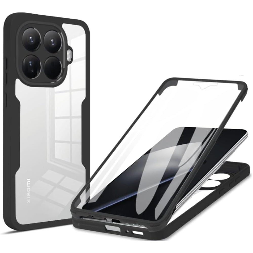 Étui pour Xiaomi 15T Pro, Techsuit, ColorVerse 360, Noir