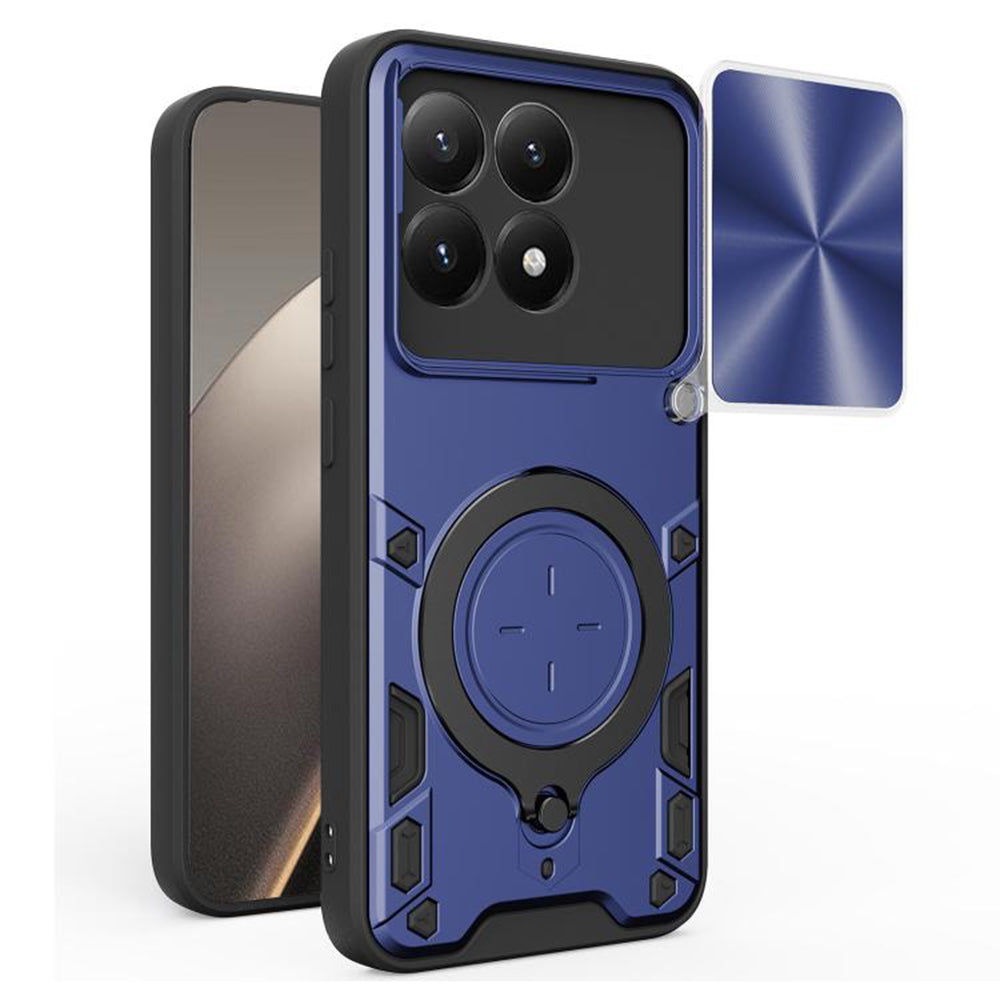 Hoes voor Xiaomi 15T, Techsuit, CamGuard Pro, Blauw