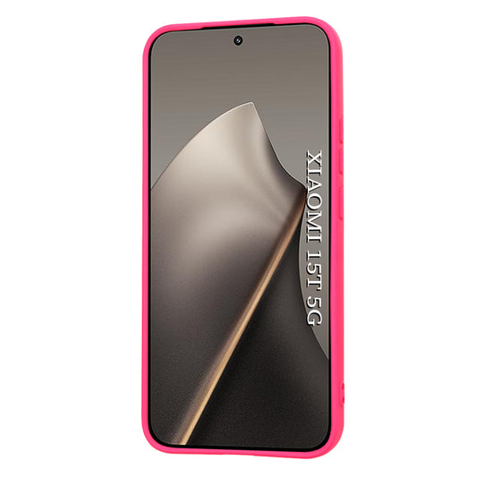 Case for Xiaomi 15T, Techsuit, SoftFlex, Dark Pink