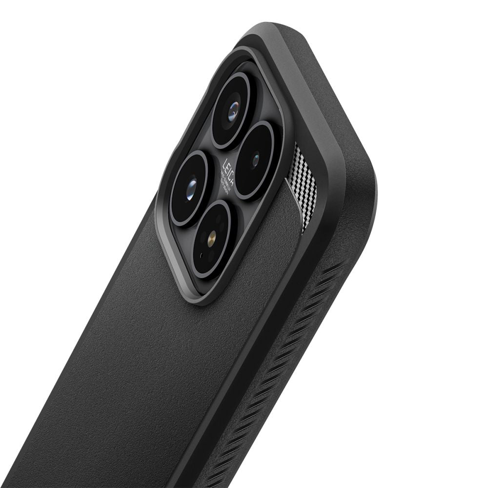 Housse pour Xiaomi 17, Spigen, Rugged Armor, Noir Mat ACS10458