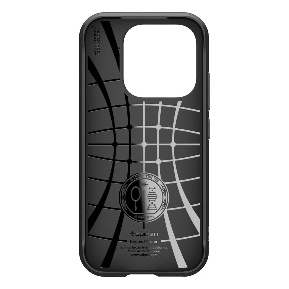 Housse pour Xiaomi 17, Spigen, Rugged Armor, Noir Mat ACS10458