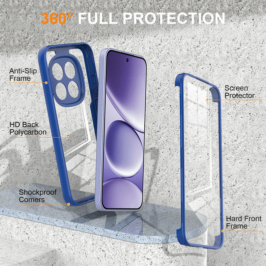 Coque pour Xiaomi 17T Pro, Techsuit, ColorVerse 360, Bleue