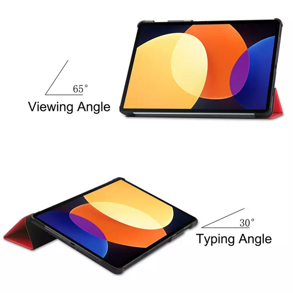 Housse pour Xiaomi Pad 5 Pro 12.4, Techsuit, FoldPro, Noire