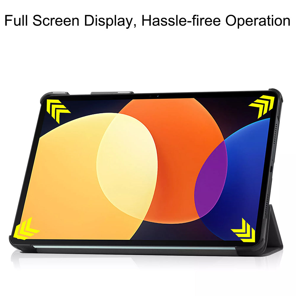 Housse pour Xiaomi Pad 5 Pro 12.4, Techsuit, FoldPro, Noire