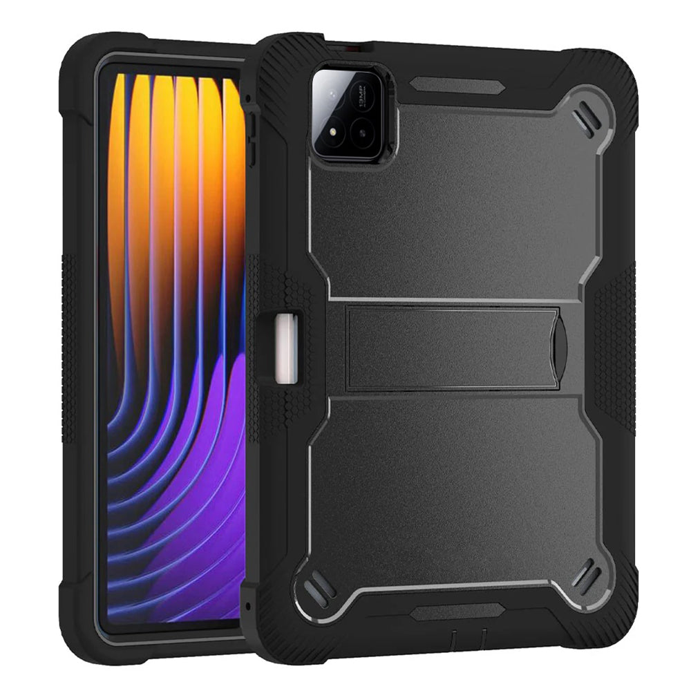 Coque pour Xiaomi Pad 7, Techsuit, Rugged TabShell, Noire