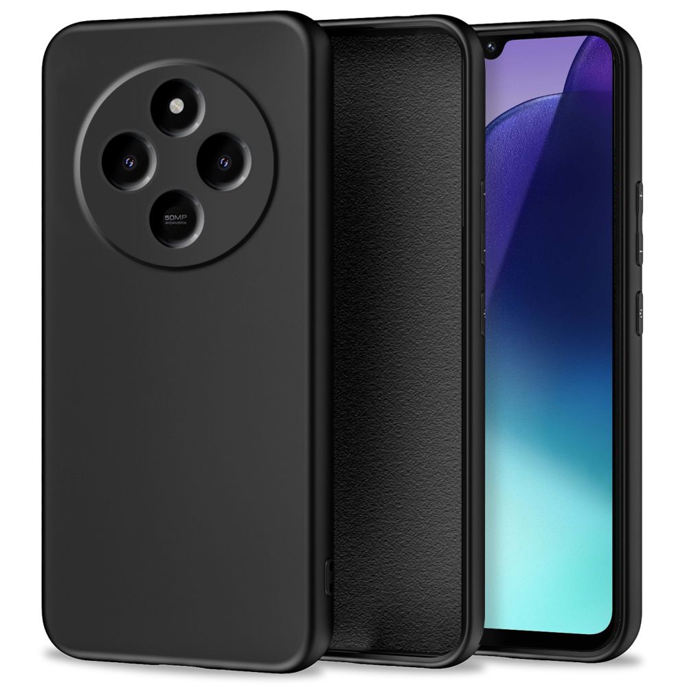 Hülle für Xiaomi Poco C75 5G / C75 / Redmi 14C, Tech-Protect, Icon, Schwarz