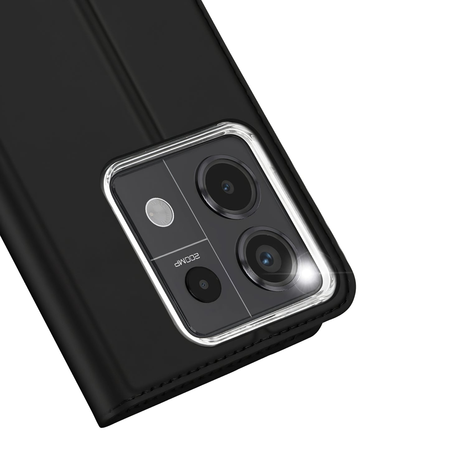 Pochette pour Xiaomi Poco X6 / Note 13 Pro 5G, DUX DUCIS, Skin Pro, Noir
