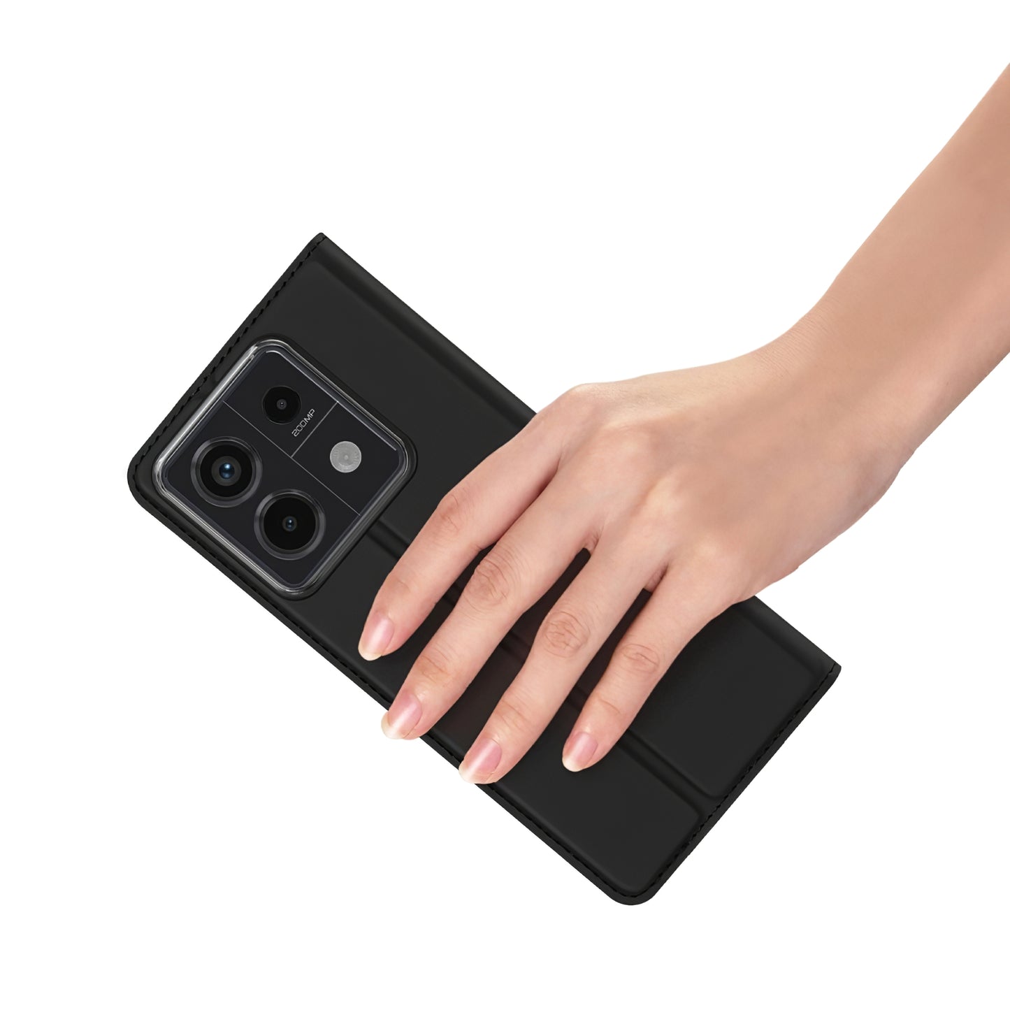Pochette pour Xiaomi Poco X6 / Note 13 Pro 5G, DUX DUCIS, Skin Pro, Noir