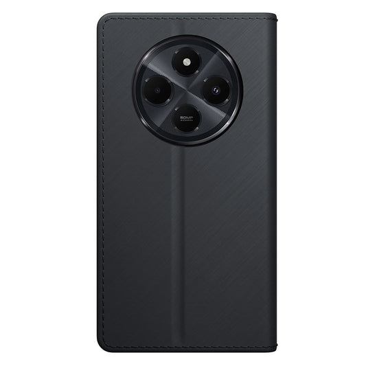 Hülle für Xiaomi Poco C75 / Redmi 14C, 3MK, Wallet, Schwarz