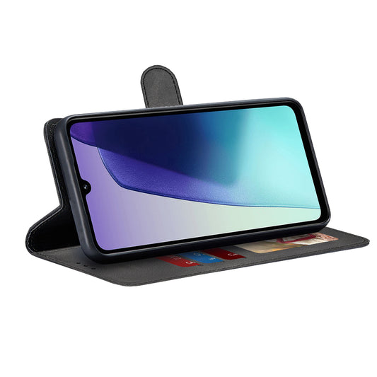Hoes voor Xiaomi Poco C75 / Redmi 14C, Techsuit, Diary Book, Zwart