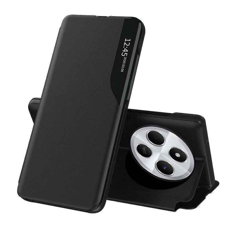 Coque pour Xiaomi Poco C75 / Redmi 14C, Techsuit, eFold, Noire