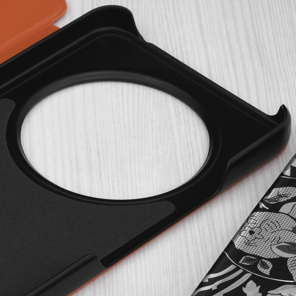 Coque pour Xiaomi Poco C75 / Redmi 14C, Techsuit, eFold, Orange
