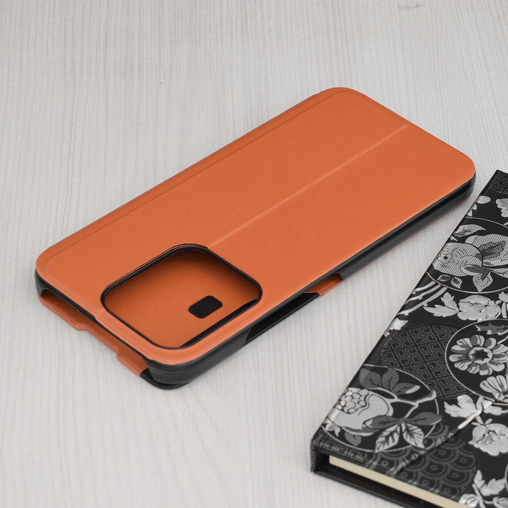 Étui pour Xiaomi Poco C85 4G / Redmi 15C 5G / 15C 4G, Techsuit, eFold, Orange