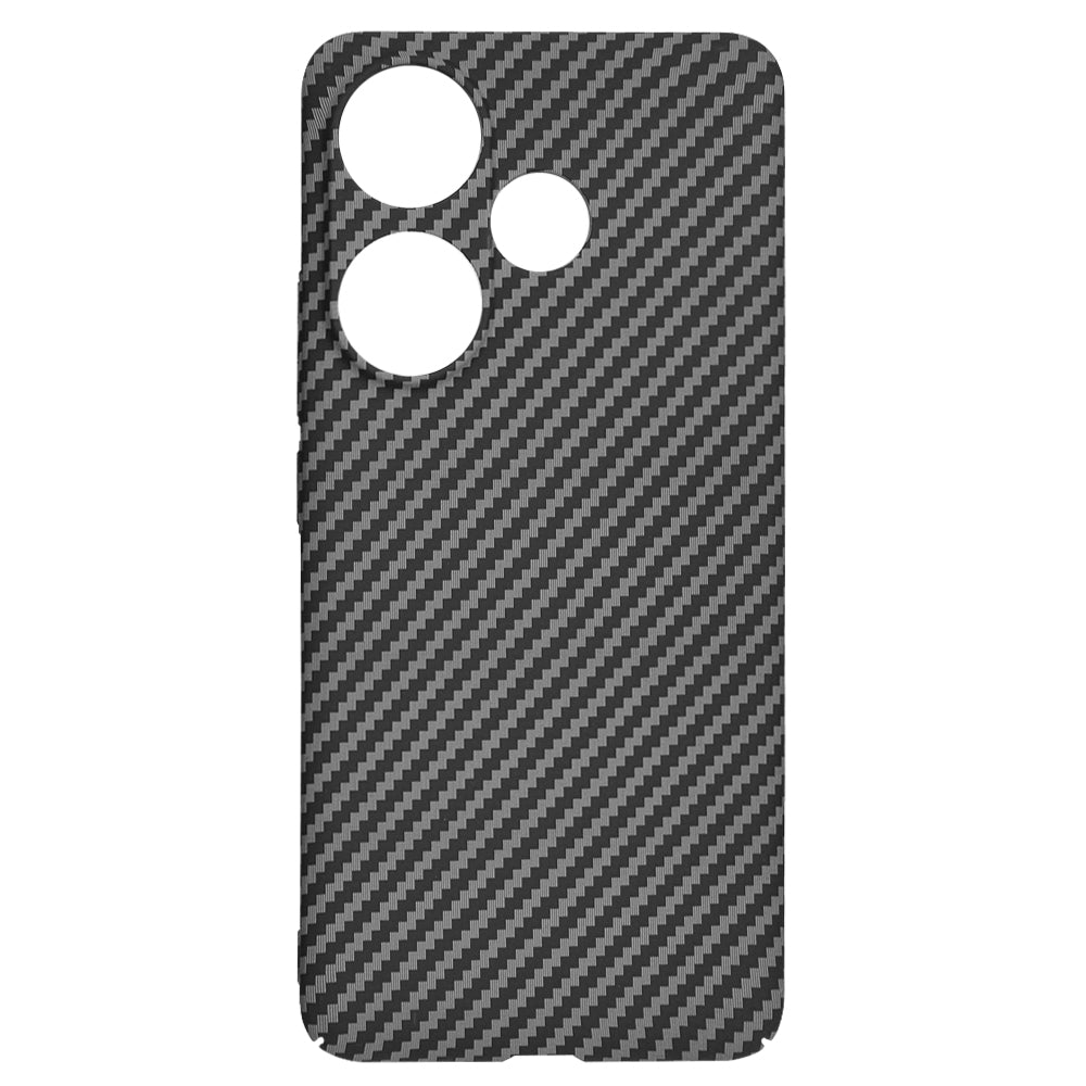 Coque pour Xiaomi Poco F6, Techsuit, Carbonite FiberShell, Noire