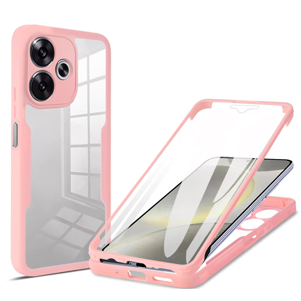 Coque pour Xiaomi Poco F6, Techsuit, ColorVerse 360, Rose