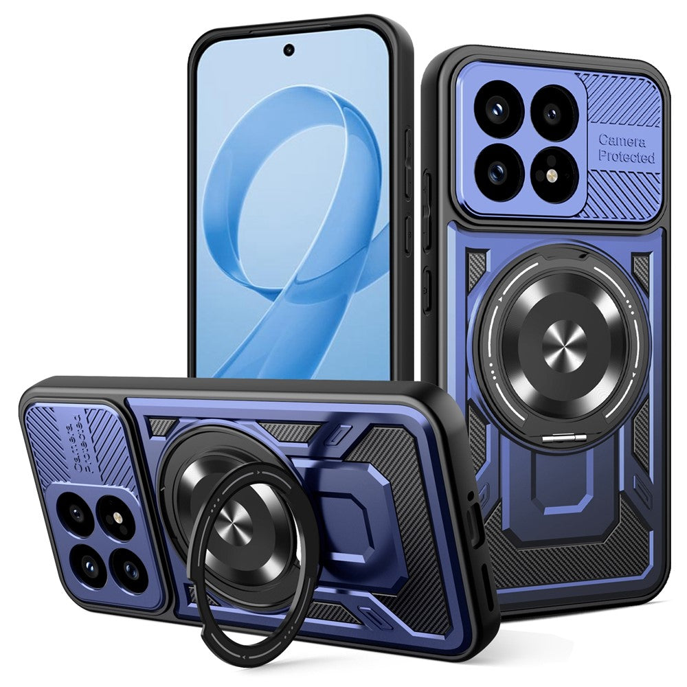 Hoes voor Xiaomi Poco F8 Pro, Techsuit, RuggedCam, Blauw