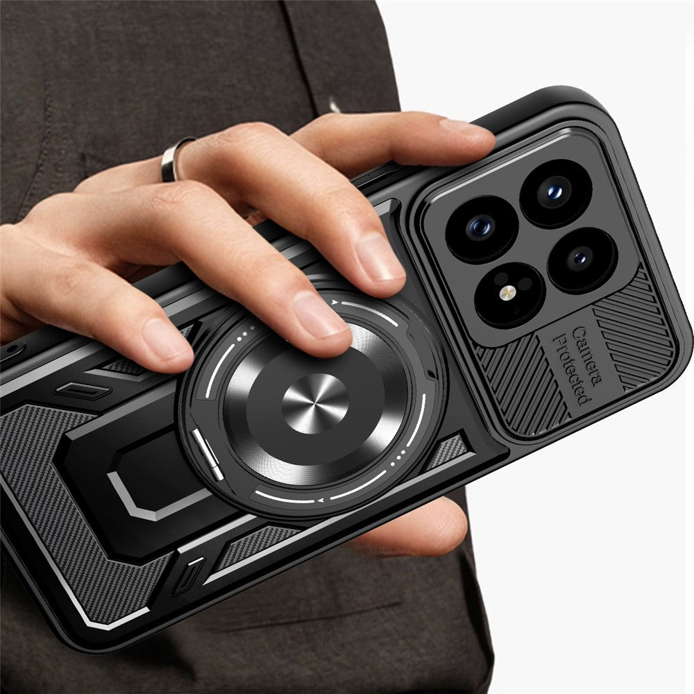 Hoes voor Xiaomi Poco F8 Pro, Techsuit, RuggedCam, Blauw