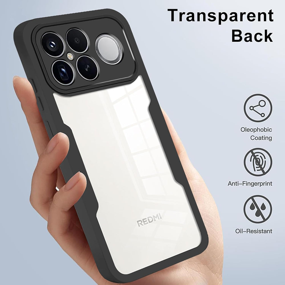 Hülle für Xiaomi Poco F8 Ultra, Techsuit, ColorVerse 360, Schwarz