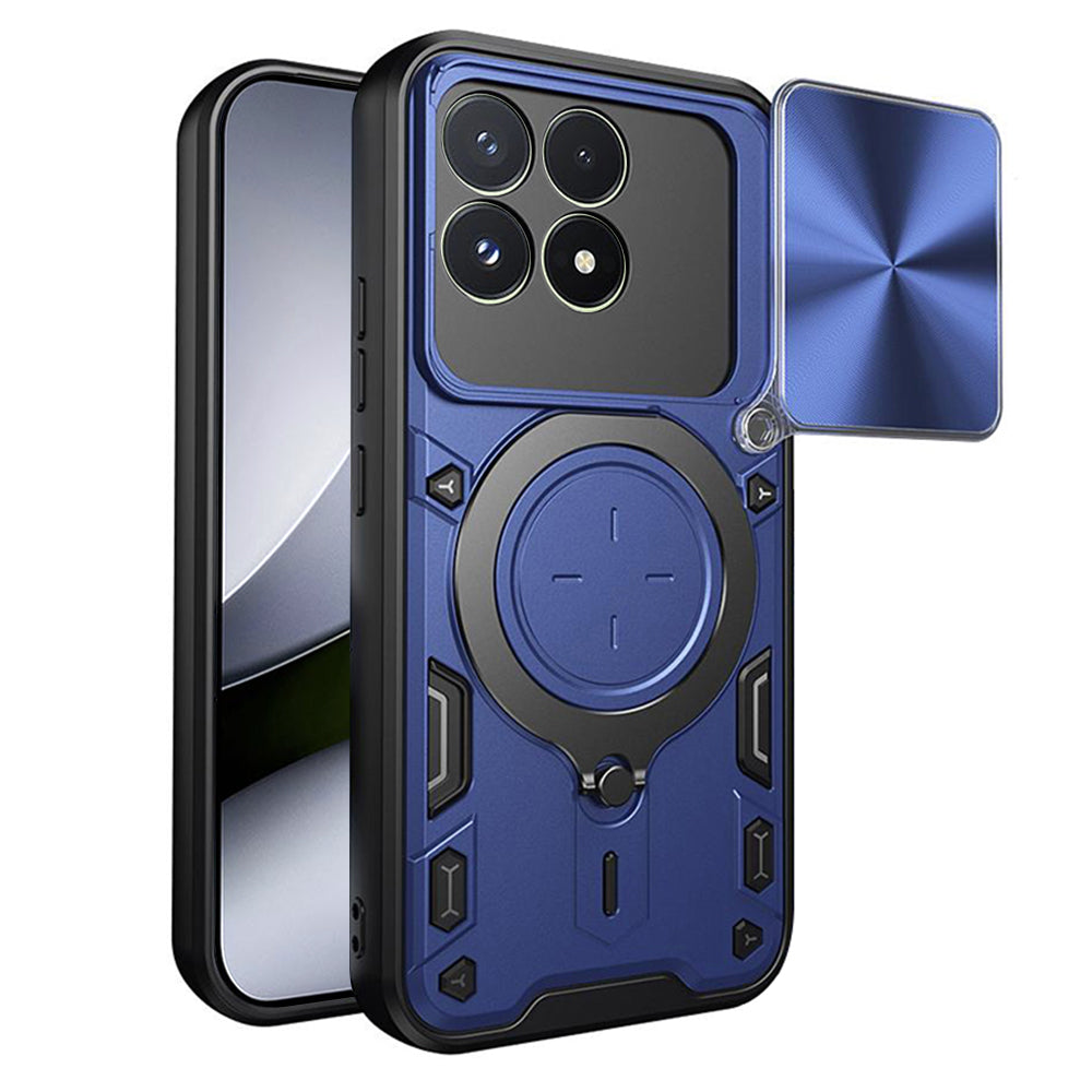 Coque pour Xiaomi Poco F9 Pro, Techsuit, CamGuard Pro, Bleue