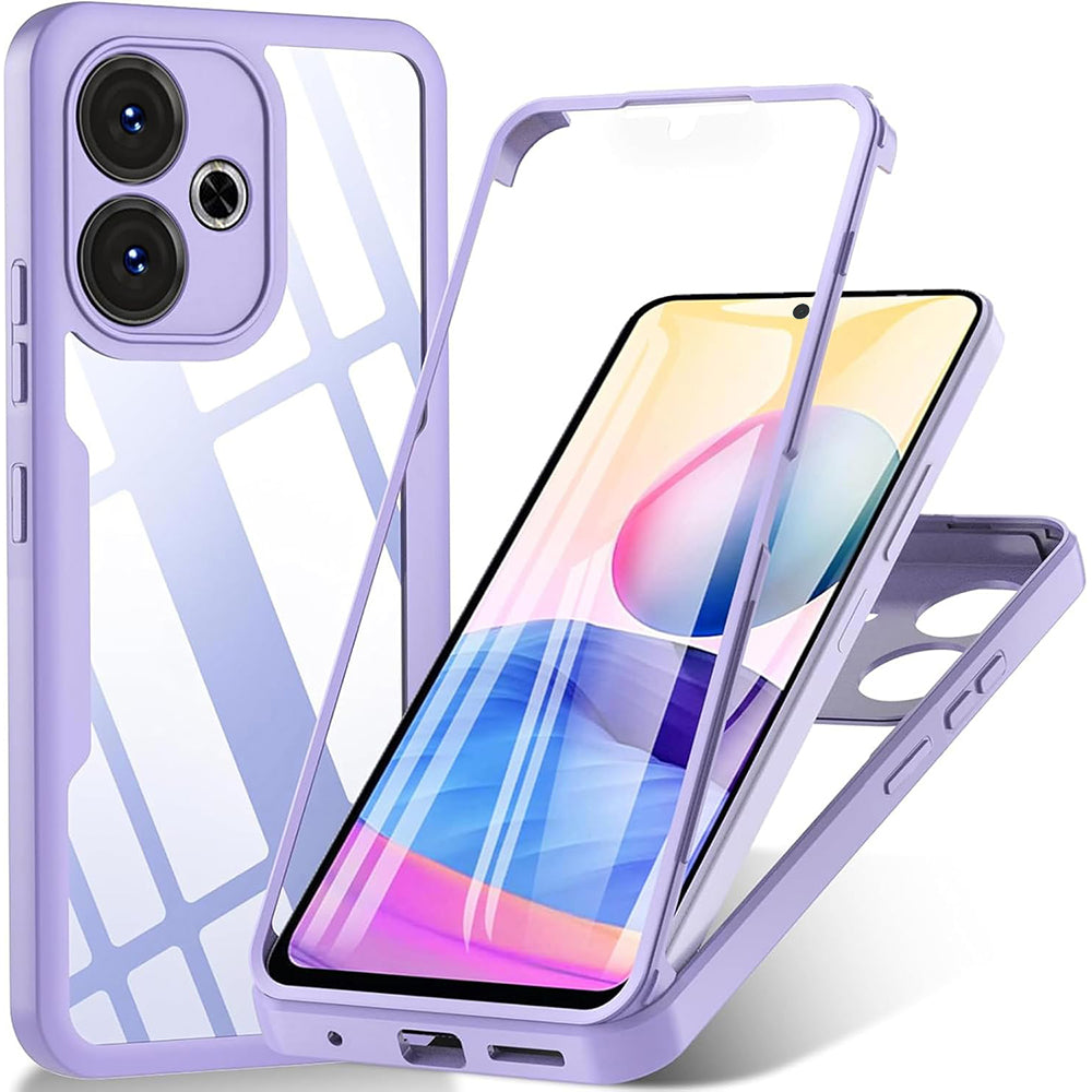 Coque pour Xiaomi Poco M6 4G / Redmi 13, Techsuit, ColorVerse 360, Violet