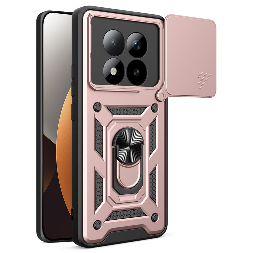 Hoes voor Xiaomi Poco M8 Pro / Redmi Note 15 Pro+ 5G, Techsuit, CamShield, Goudroze