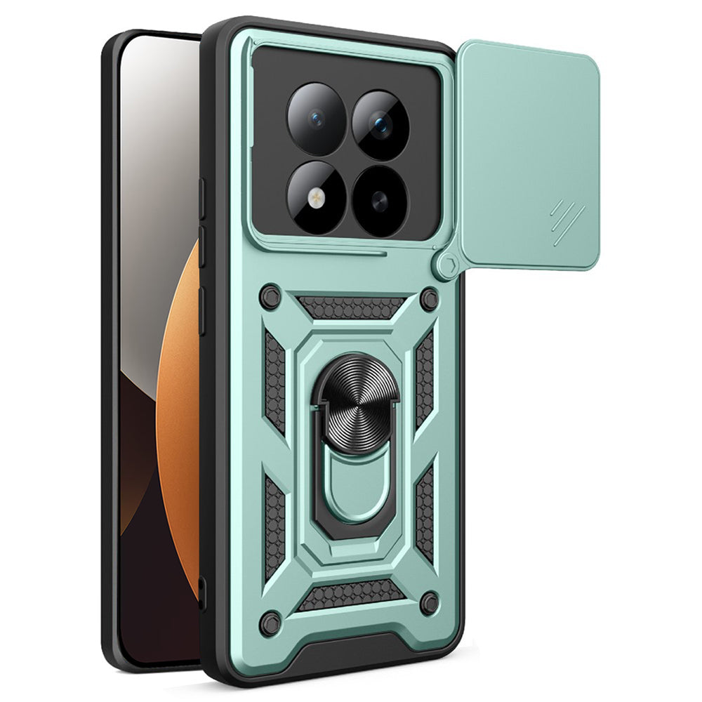 Hoes voor Xiaomi Poco M8 Pro / Redmi Note 15 Pro+ 5G, Techsuit, CamShield, Groen