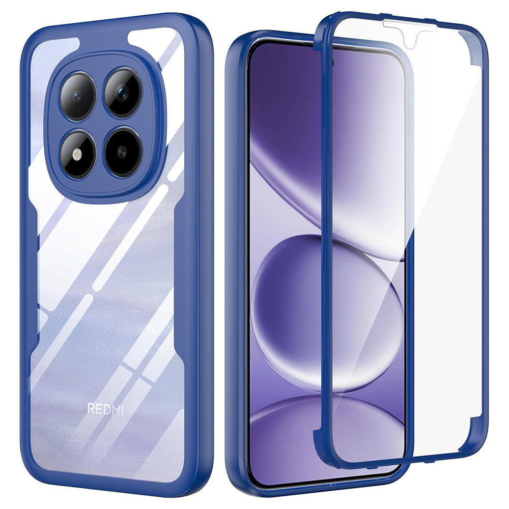 Étui pour Xiaomi Poco M8 Pro / Redmi Note 15 Pro+ 5G, Techsuit, ColorVerse 360, Bleu
