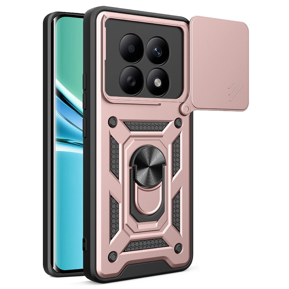 Hoes voor Xiaomi Poco M8 / Redmi Note 15 5G / Note 15 4G, Techsuit, CamShield, Goudroze